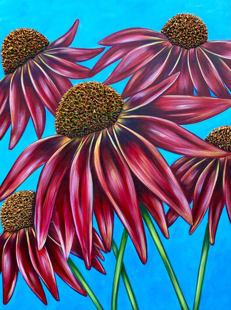 Wild Berry Echinacea by Denise Cassidy, Image 1.