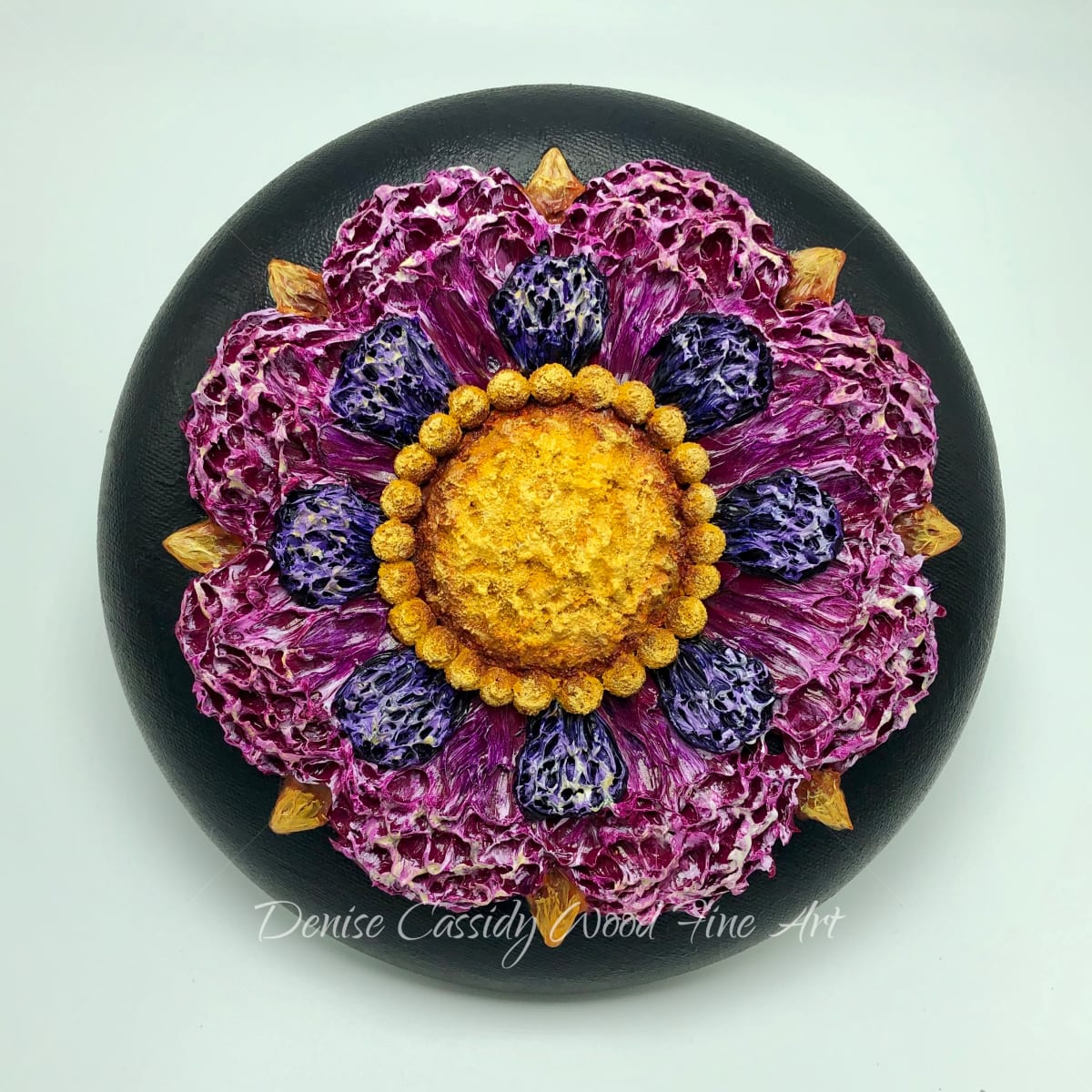 Sm Purple Mandala #769 by Denise Cassidy, Image 1.