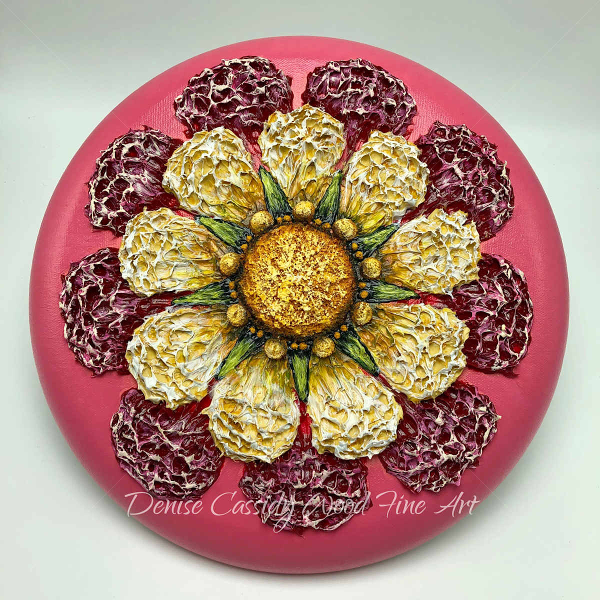 Md. Mandala - Pink  #831 by Denise Cassidy, Image 1.