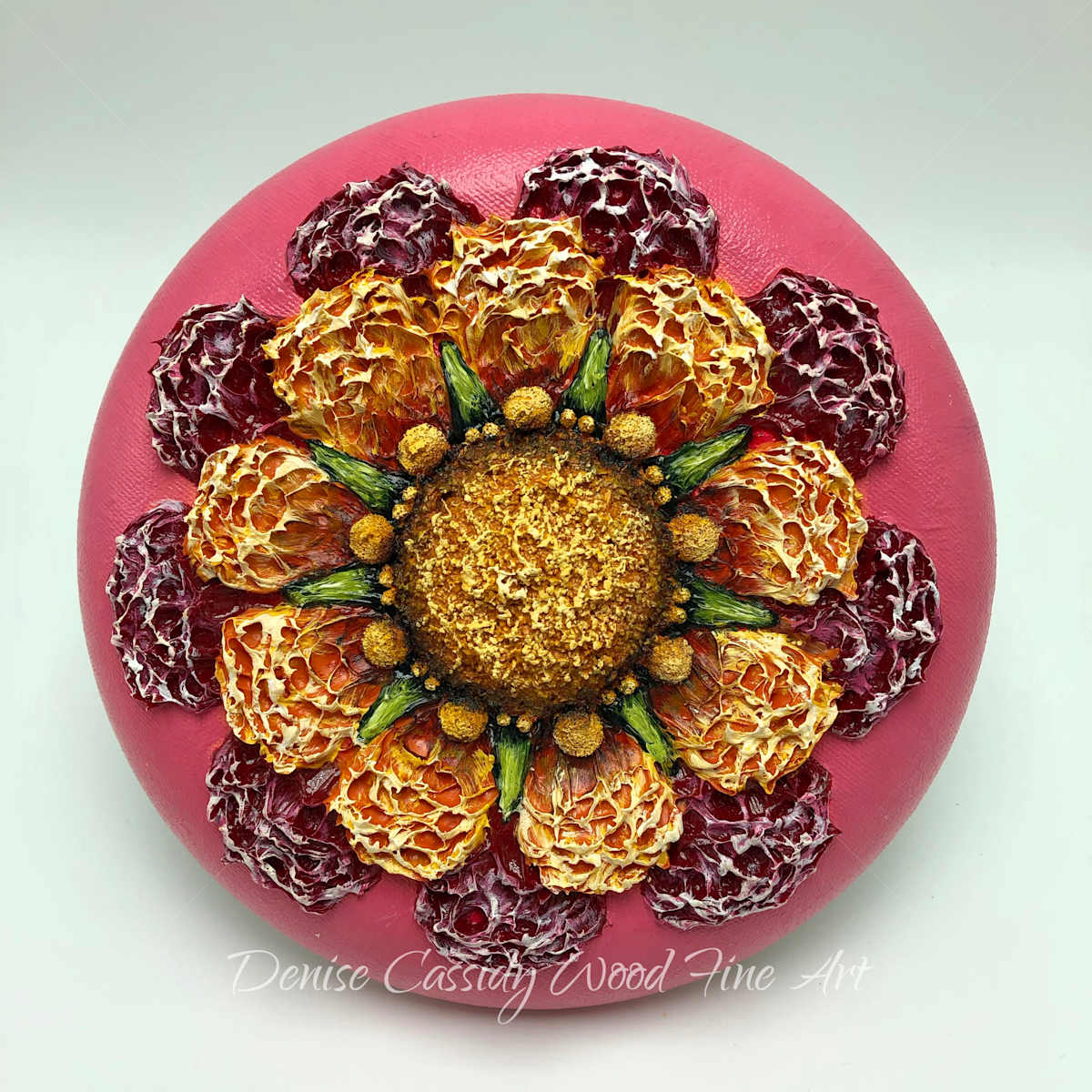 Sm. Mandala - Pink #835 by Denise Cassidy, Image 1.