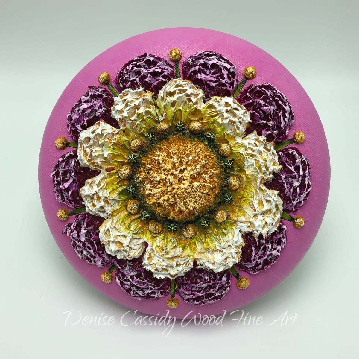 Sm. Mandala - Pink #836 by Denise Cassidy, Image 1.
