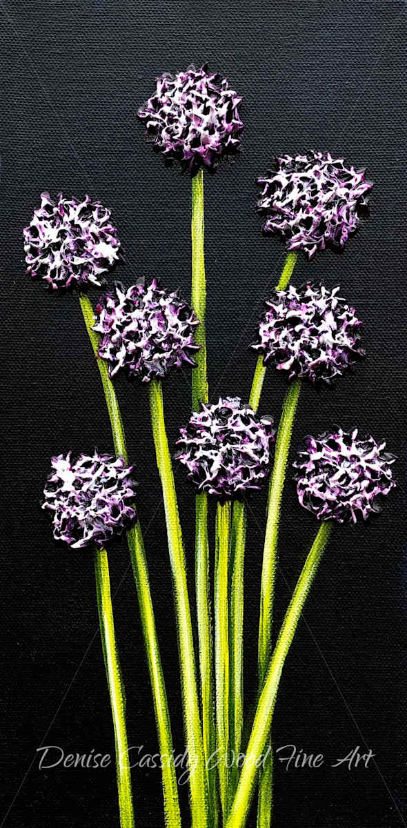 Small Works - Purple #849 by Denise Cassidy, Image 1.