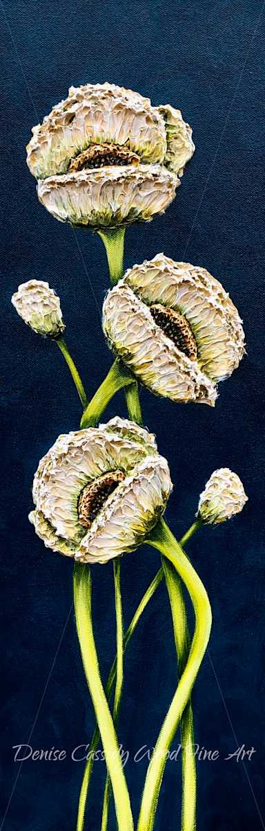 Small Works - Poppies #862 by Denise Cassidy, Image 3.