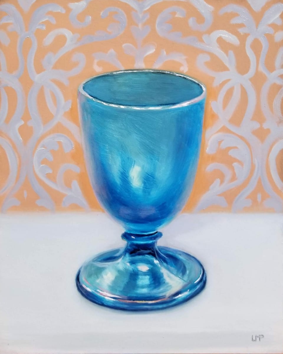 Iridescent Chalice by Linda Merchant Pearce 