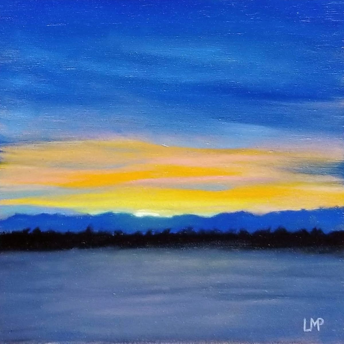Sunset in Blues SOLD 