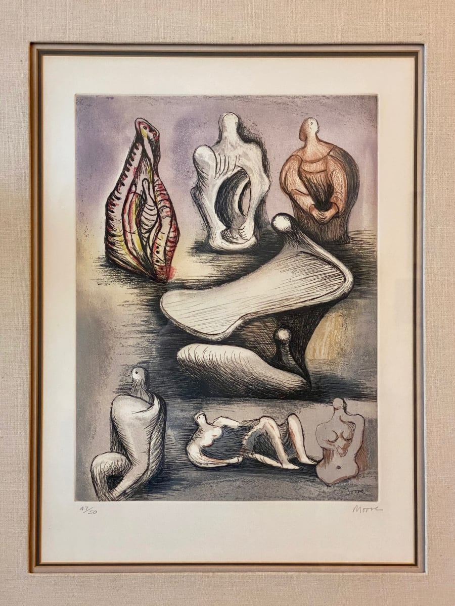 Abstract by Henri Moore 