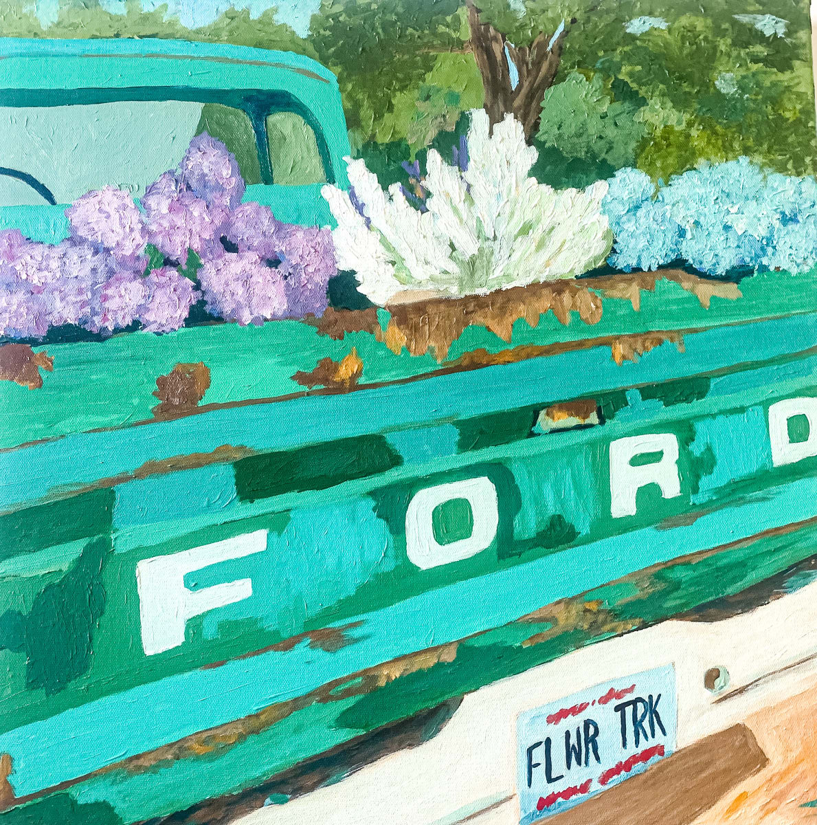 Ford Flower Truck by Kim Deaton  