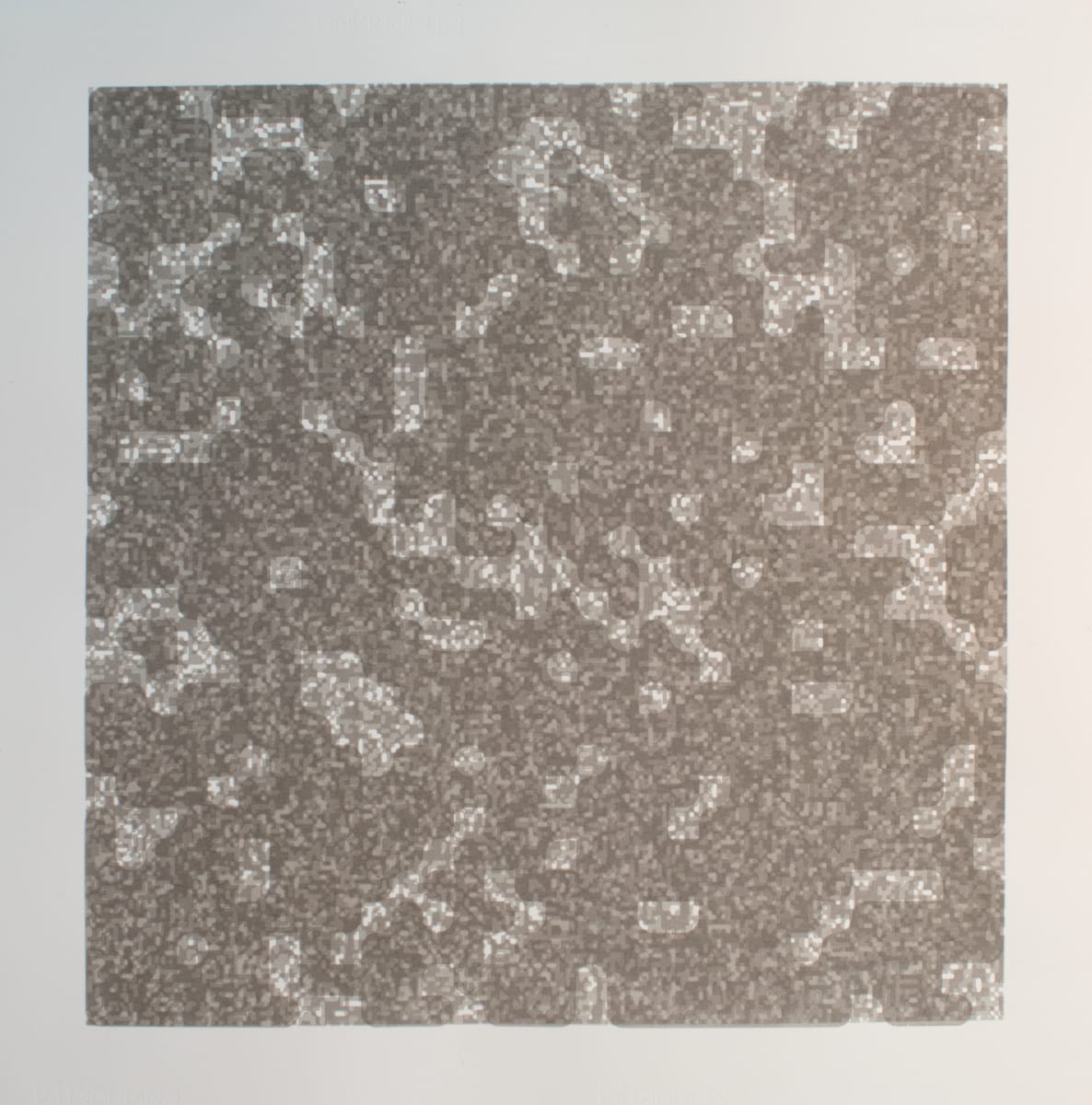 82152 with 20387  Image: layered screen print utilising 2 different screens