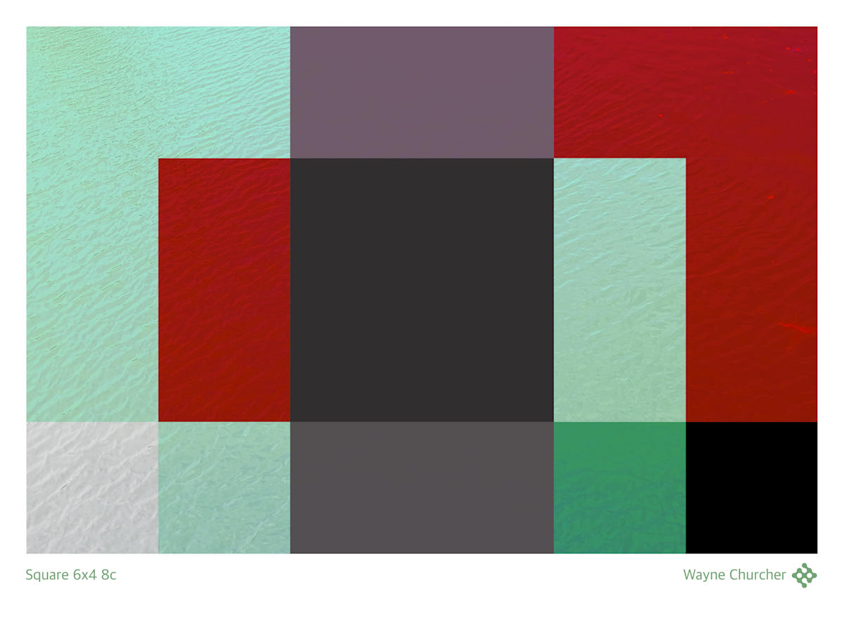 square 6x4 8c by Wayne Churcher 