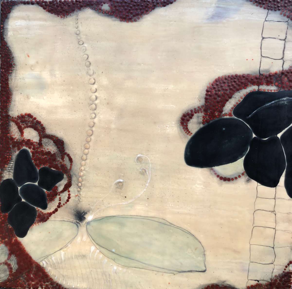 HELLEBORE 1 by STEPHANIE HARGRAVE STUDIO 