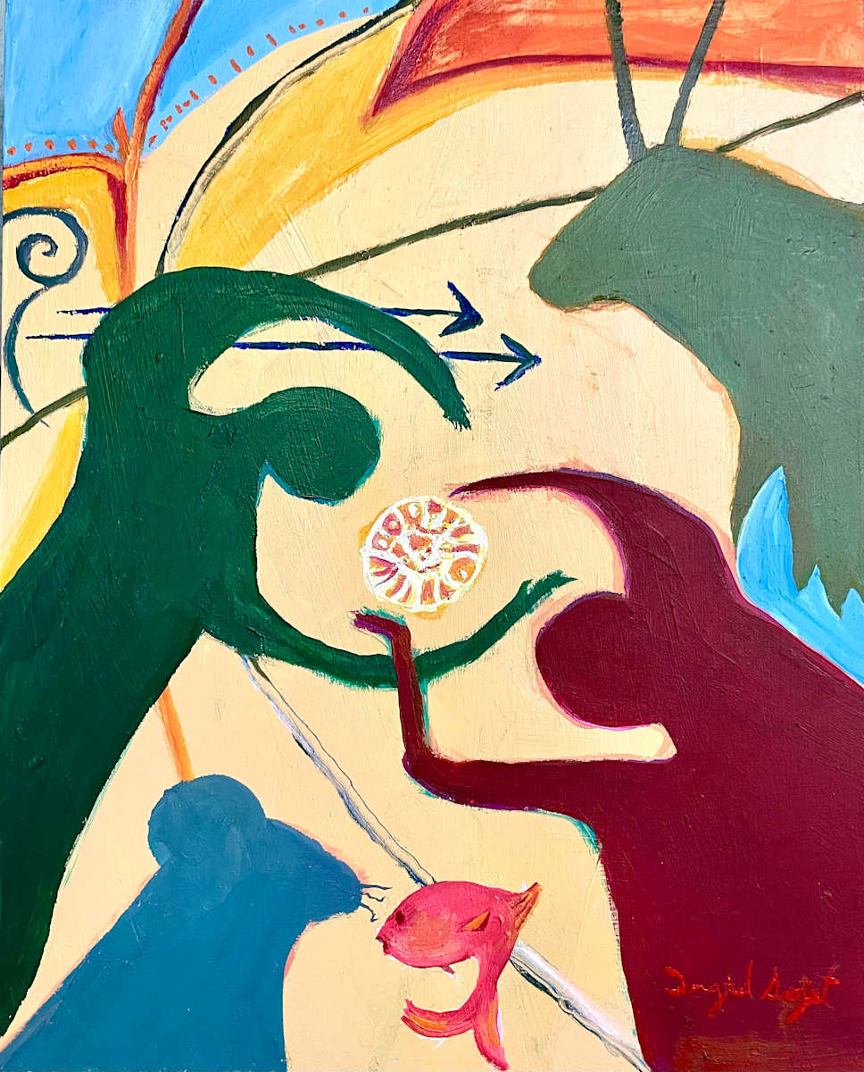 Ingrid Sojit:  VIRTUOUS CYCLE IV by STEPHANIE HARGRAVE 