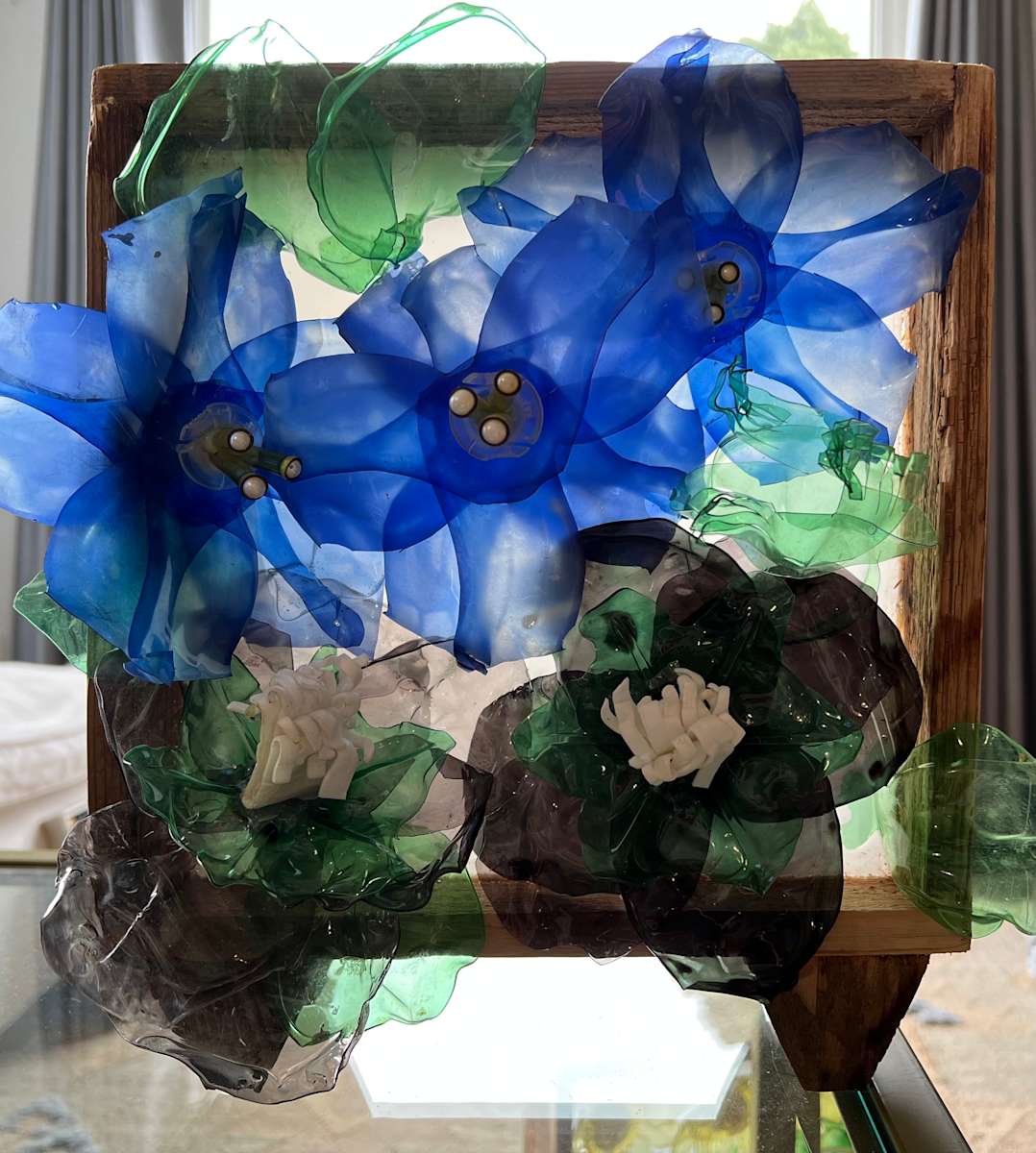 Hugo Moro: BLUE BOQUET by STEPHANIE HARGRAVE, Image 2.