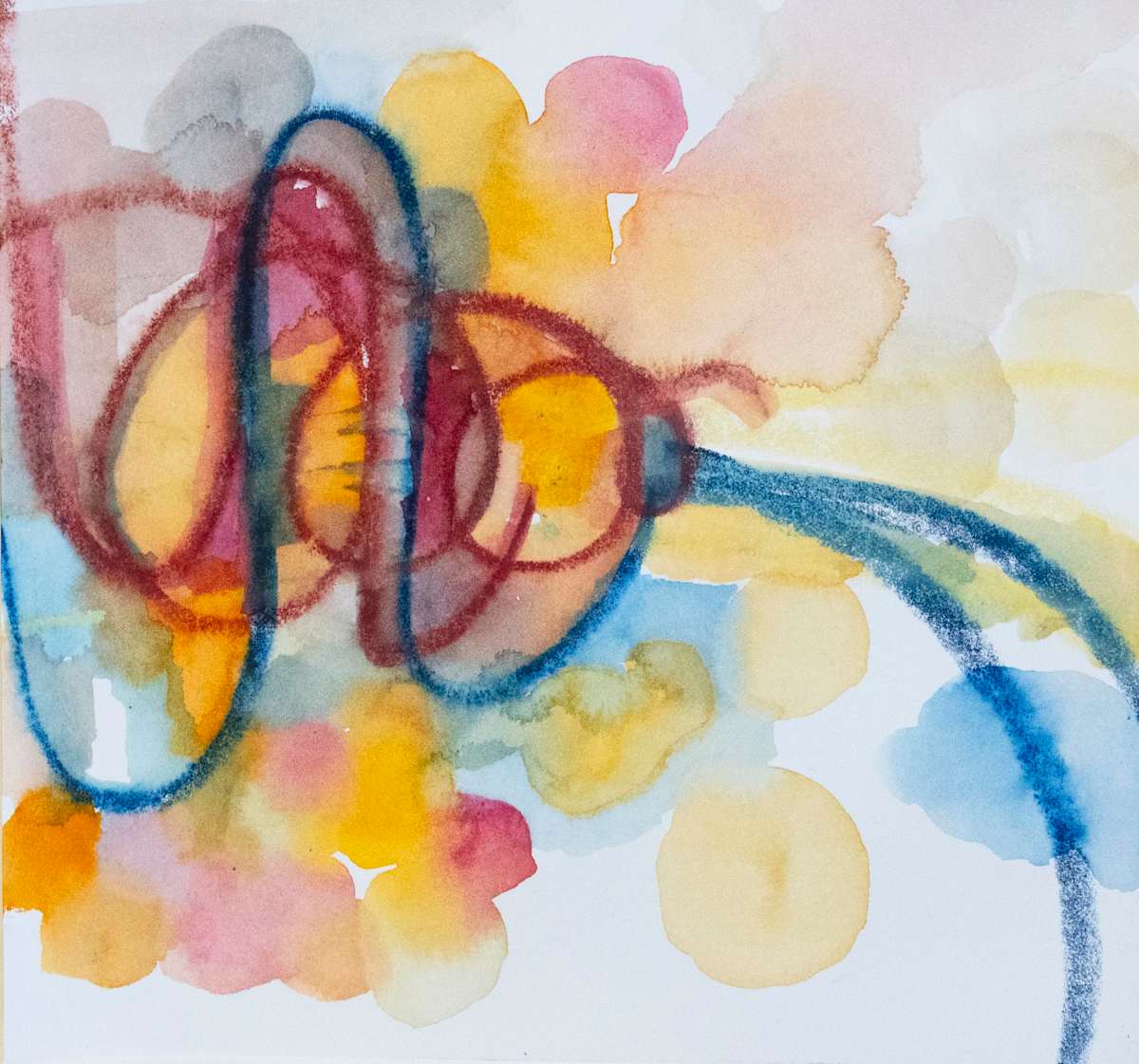 Joan Beard:  ORANGE, YELLOW, BLUE by STEPHANIE HARGRAVE, Image 1.