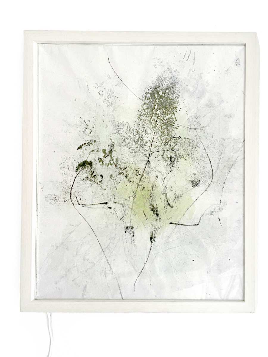 Perception (hear oneself breathing) by Nina Fraser 
