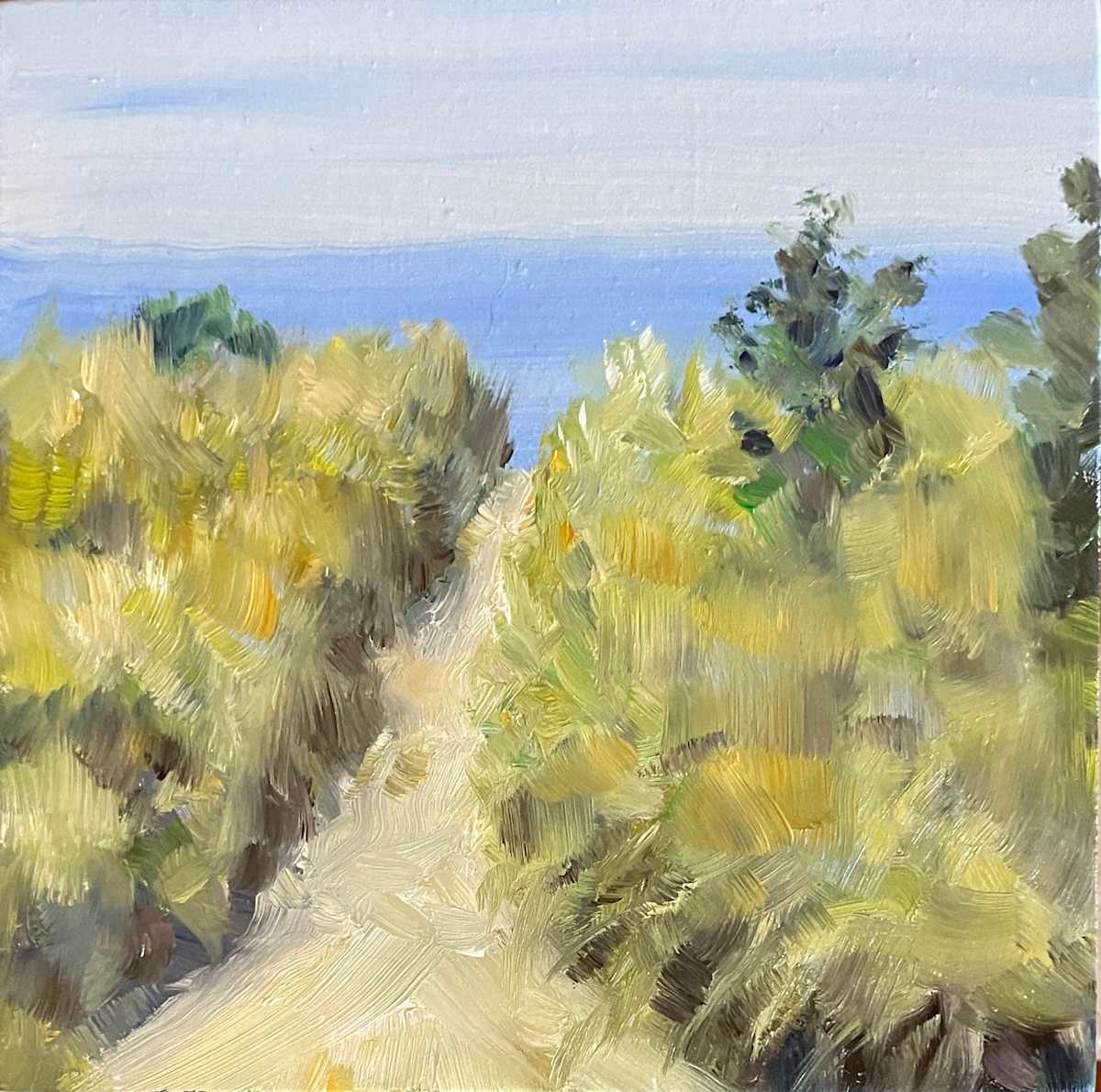 Out to the Beach by Liesel Lund 