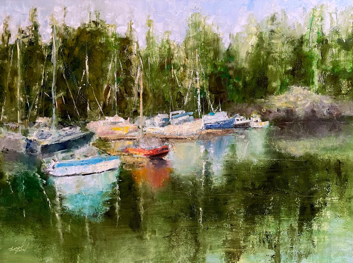Peaceful Cove by Liesel Lund 