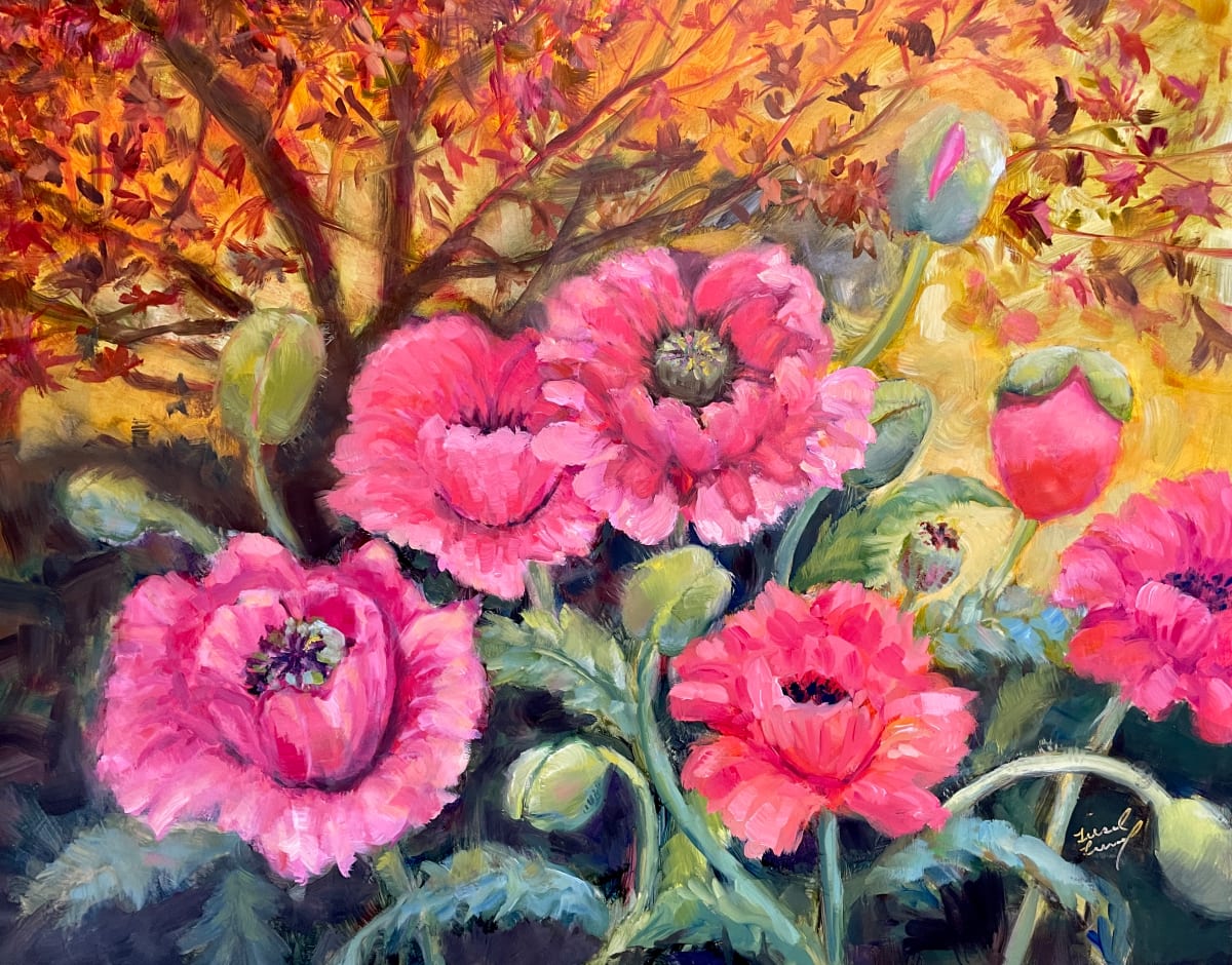 Poppies with Attitude by Liesel Lund, Image 1.