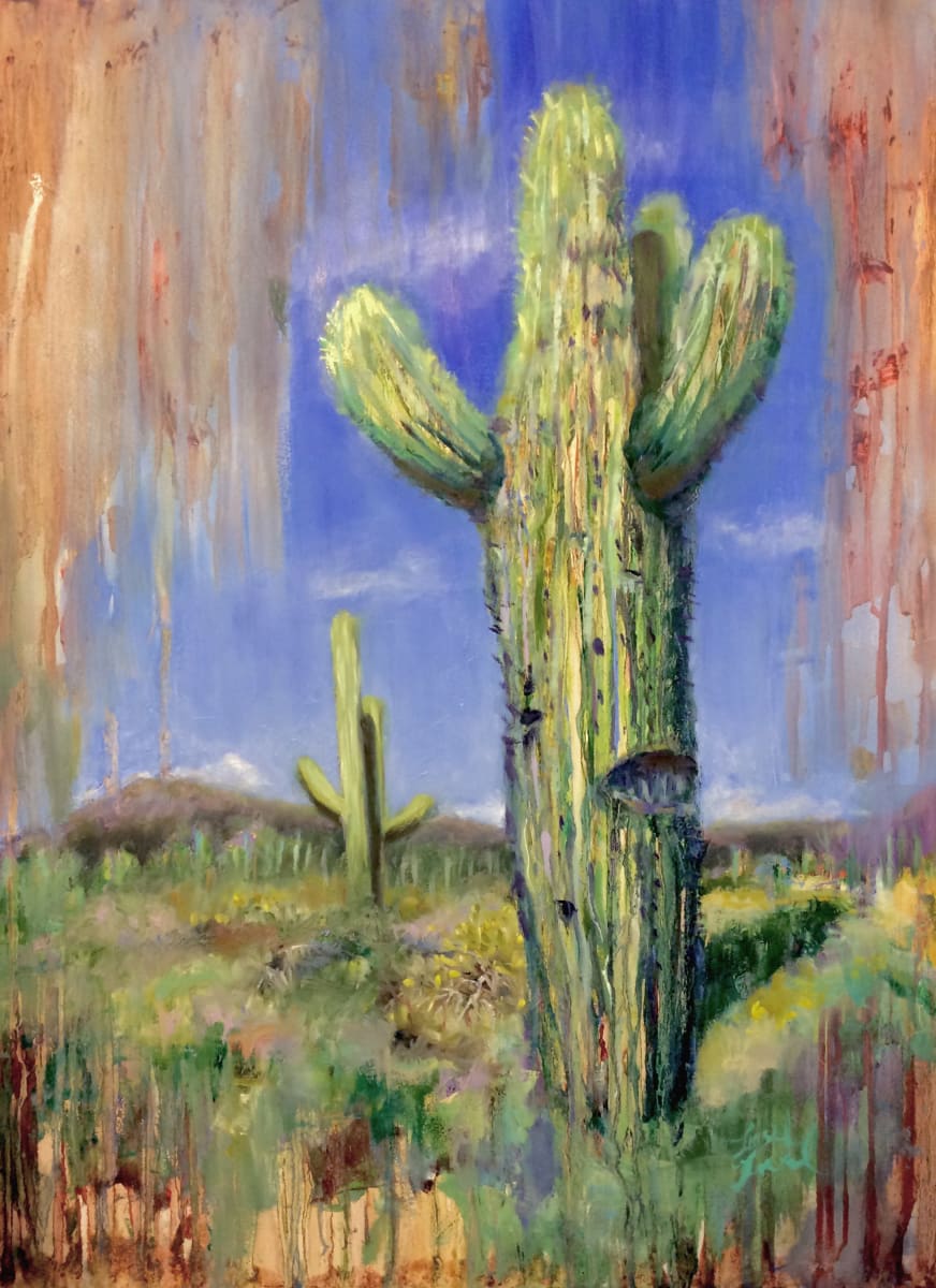 Saguaro Sentinel by Liesel Lund 