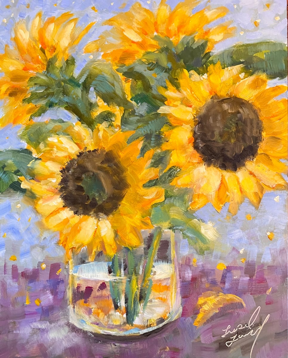 Sunflower Joy by Liesel Lund 