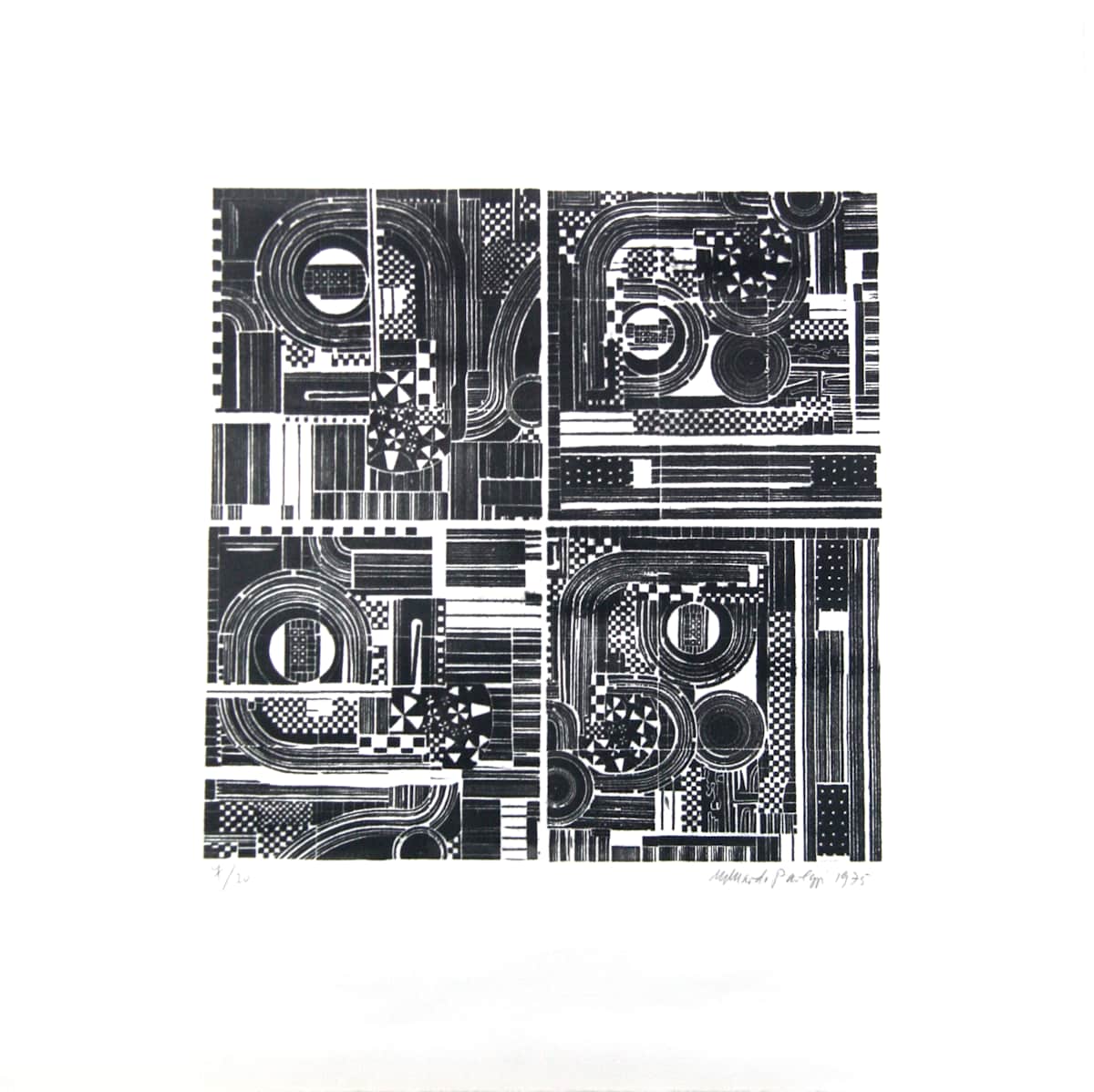 Untitled by Eduardo Paolozzi 