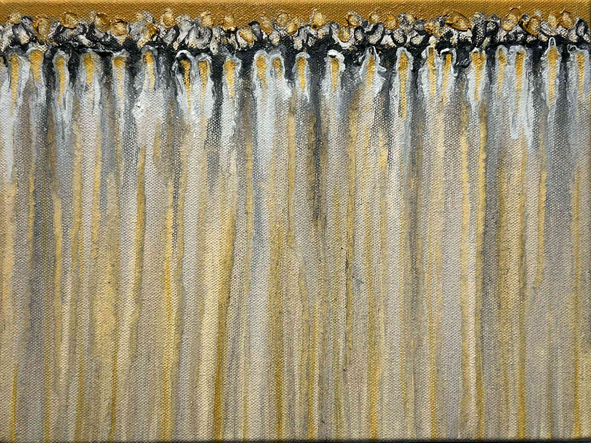 Conflict Zone in Oil 2 by Lyn Godley 