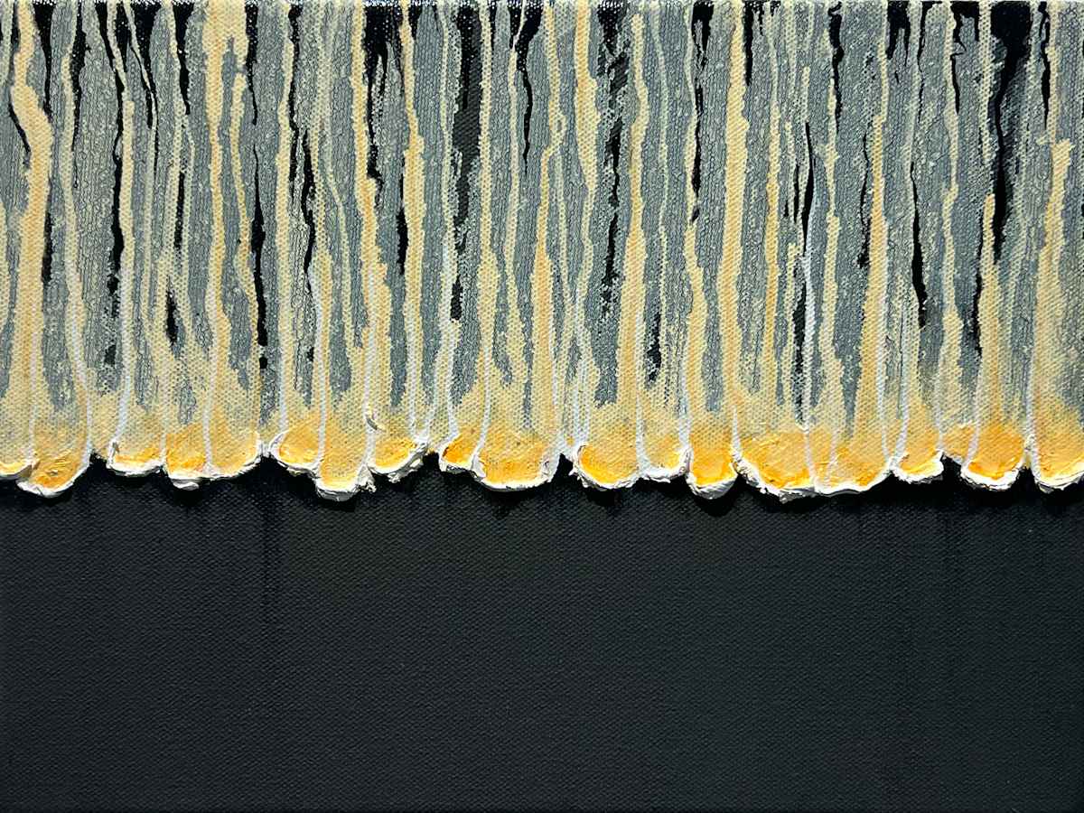 Conflict Zone in Oil 3 by Lyn Godley 