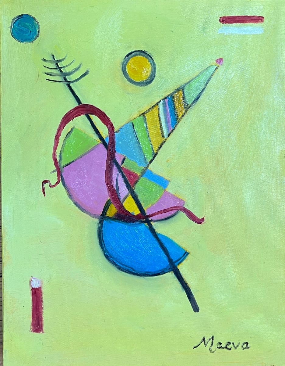 Kandinsky inspired by Maeva Lightheart, Image 1.