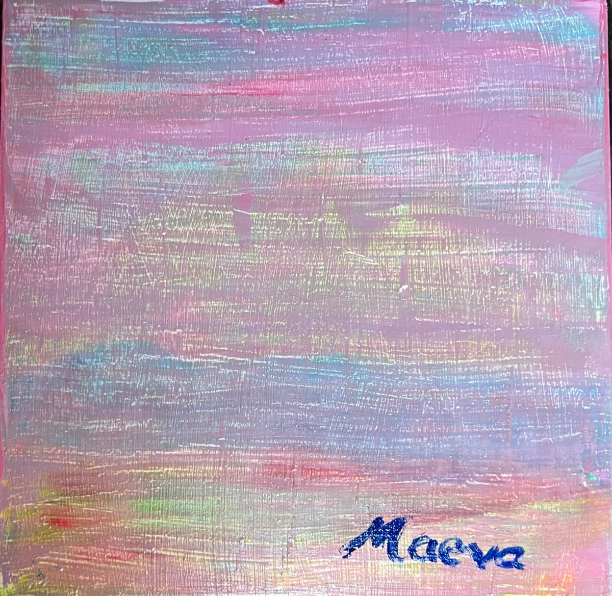 Pastel Abstract by Maeva Lightheart 