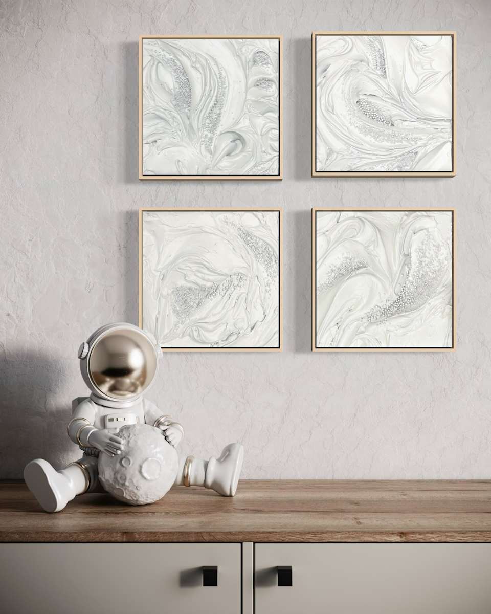 Etherea V- VIII by Joanna Touma Art 