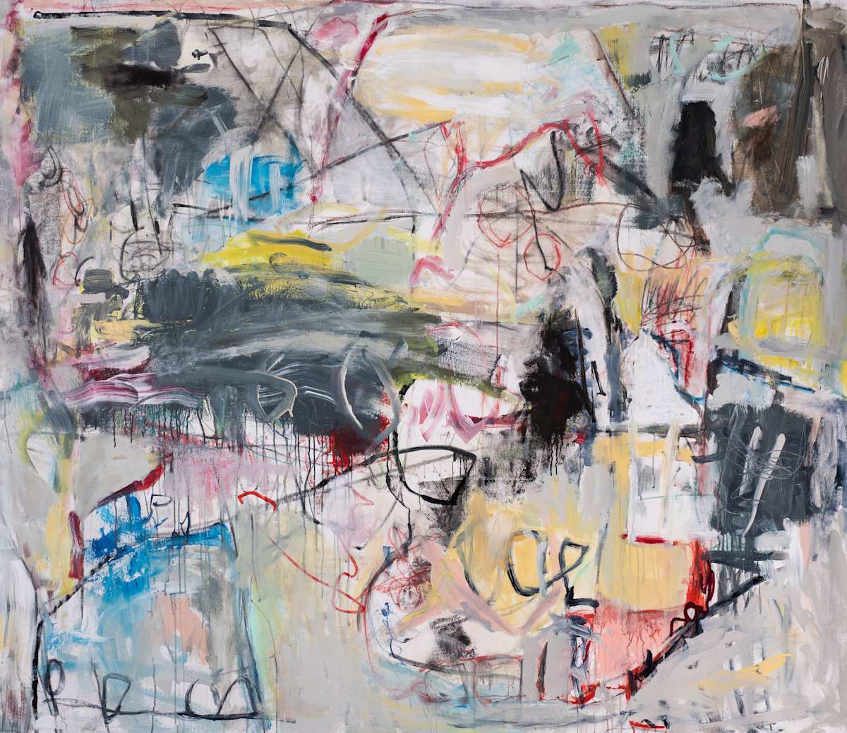 Collaborative painting #2 by Helen S Cohen  Image: Collaborative painting #2