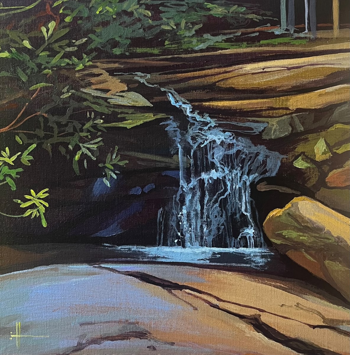 At the Falls by Hunter Jay, Image 1.