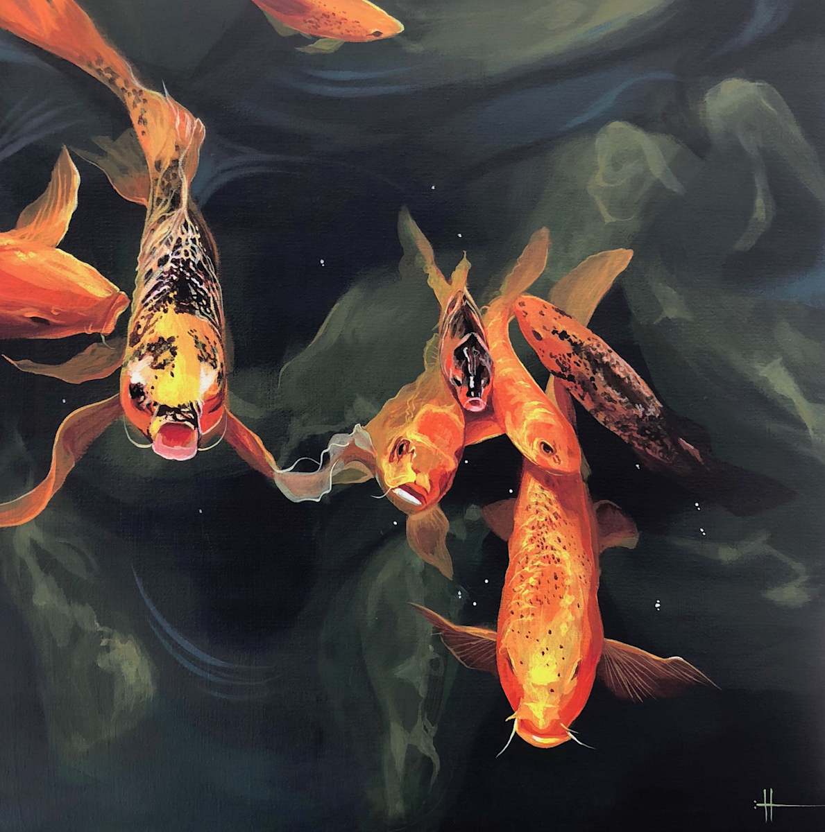Friendly Fish by Hunter Jay, Image 1.