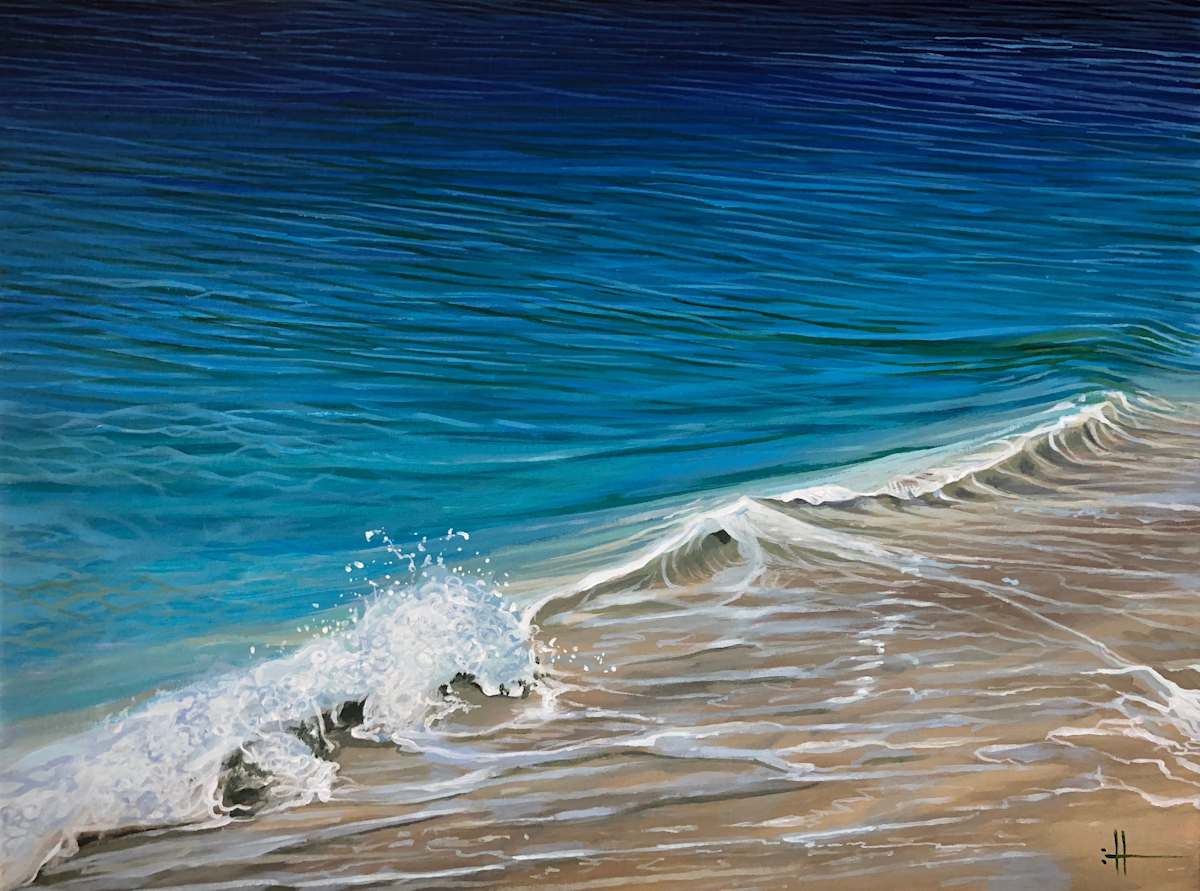 Ocean Blue by Hunter Jay, Image 1.