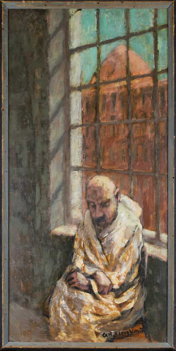 Man With Shawl by Carl Laughlin Jr. 