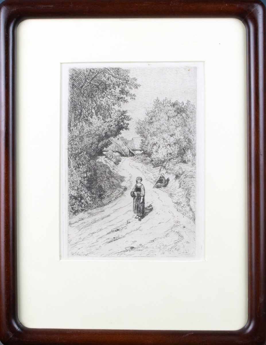 Chemin A Saint-James by Theophile Chauvel 