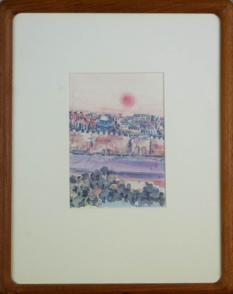 The Golden City-Jerusalem, Israel by Fr. Richard G. Cannuli, O.S.A. 