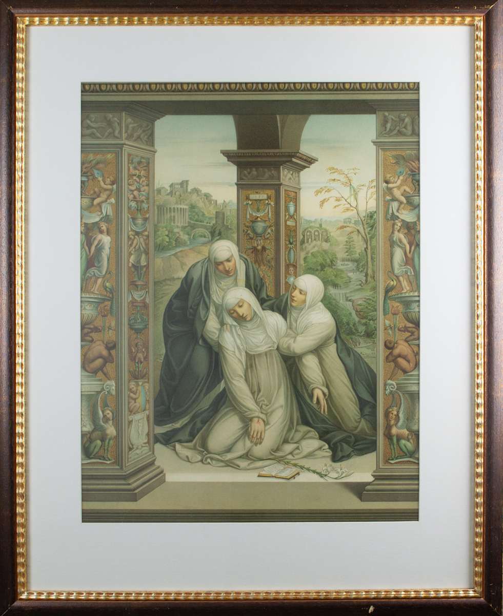 The Wounds Of St. Catherine by Bazzi 