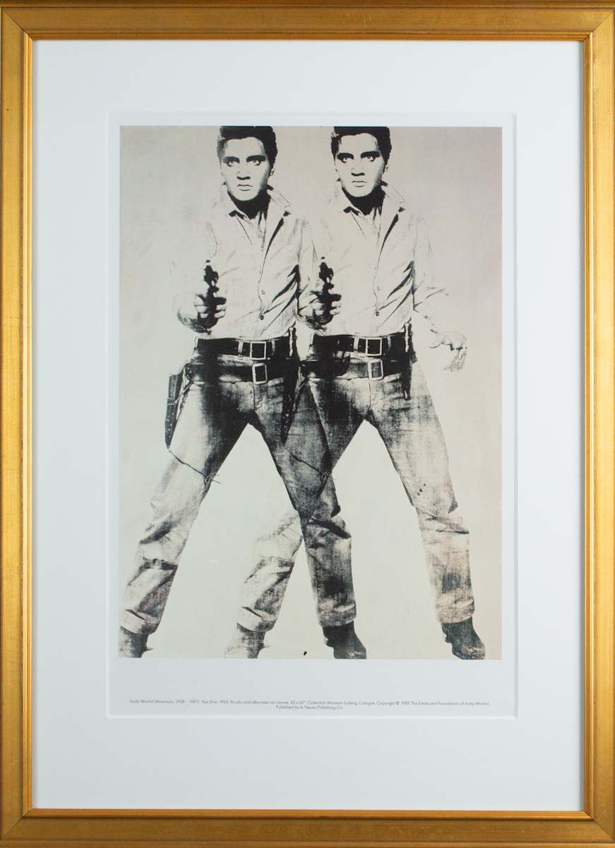 Two Elvis by Andy Warhol 