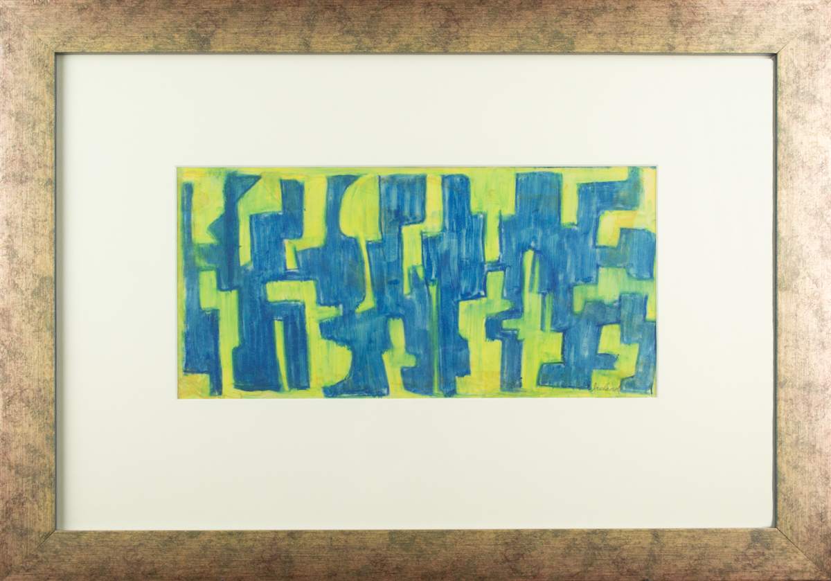 Untitled Abstract by Lucille Ireland 