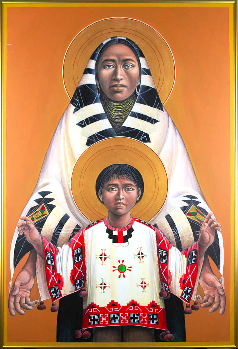 Navajo Madonna And Child by Unknown 