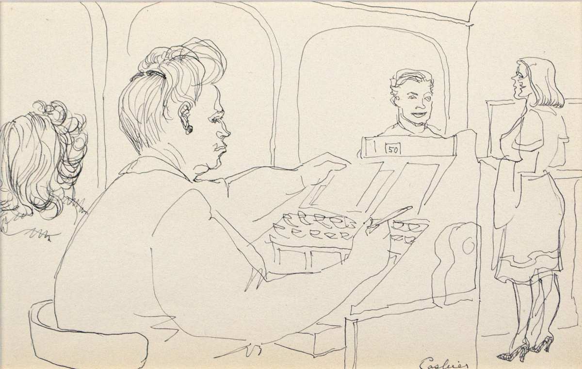 Cashier by Emlen Etting 