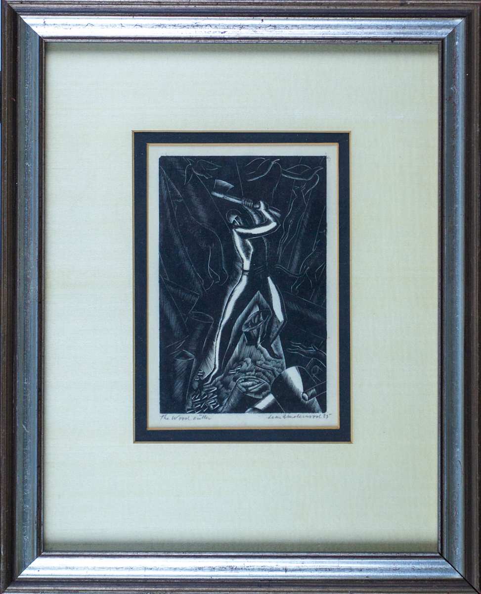 The Woodcutter by Leon Underwood 