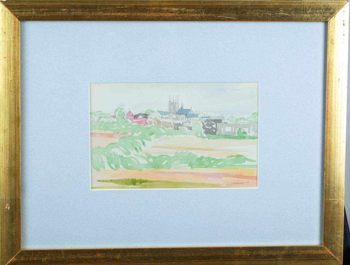 Untitled (Cathedral Town) by Irvin Nahan 