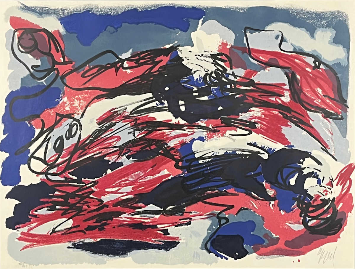 Paturages, 1961 by Karel Appel 
