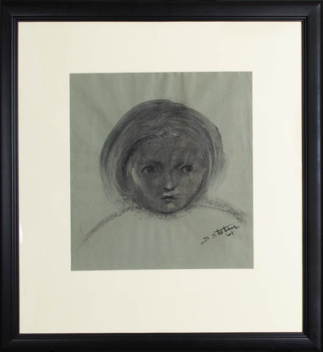 Portrait Of A Child by Douglas Staten 