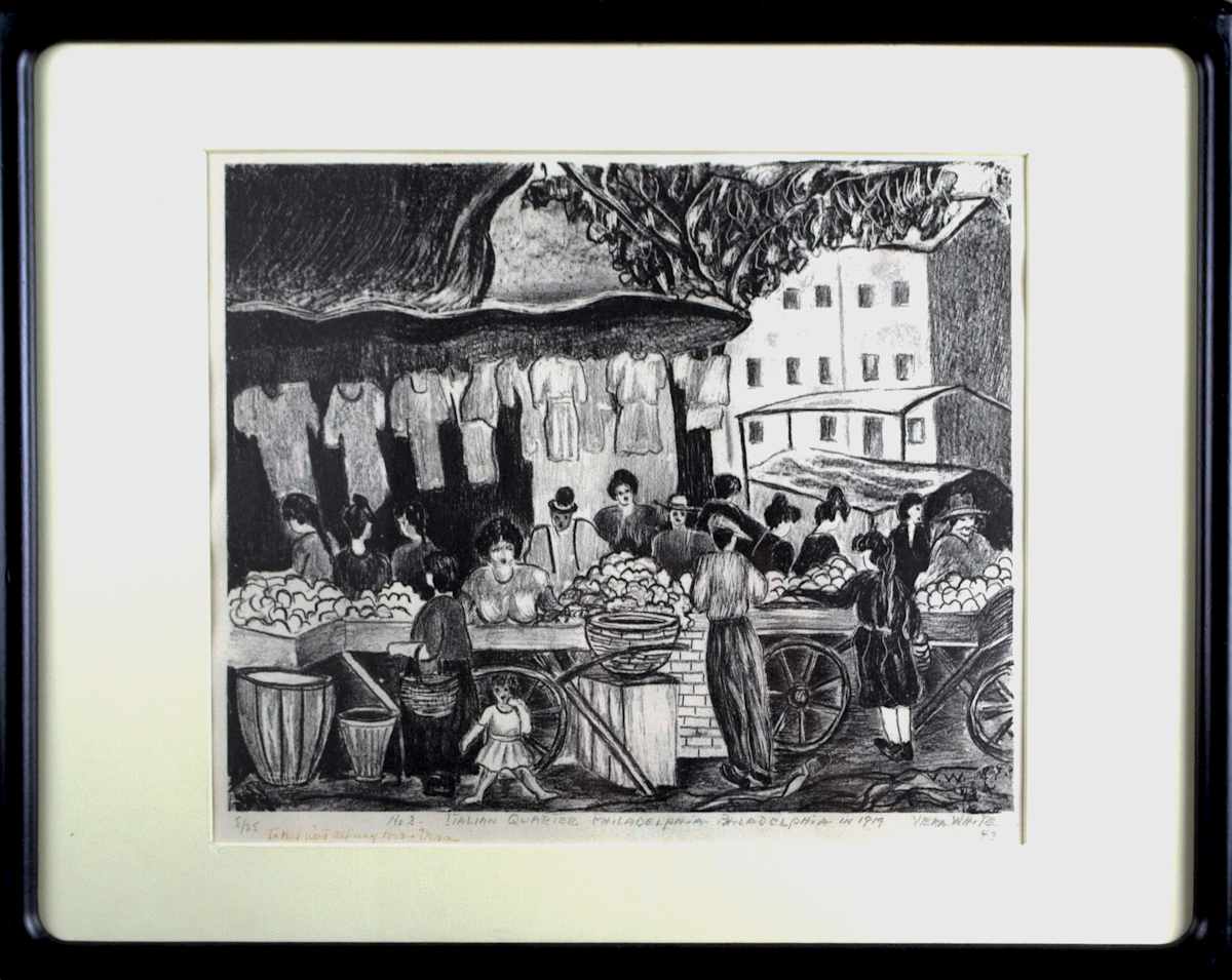 #3 Italian Quarter In Philadelphia, Philadelphia by Vera White 