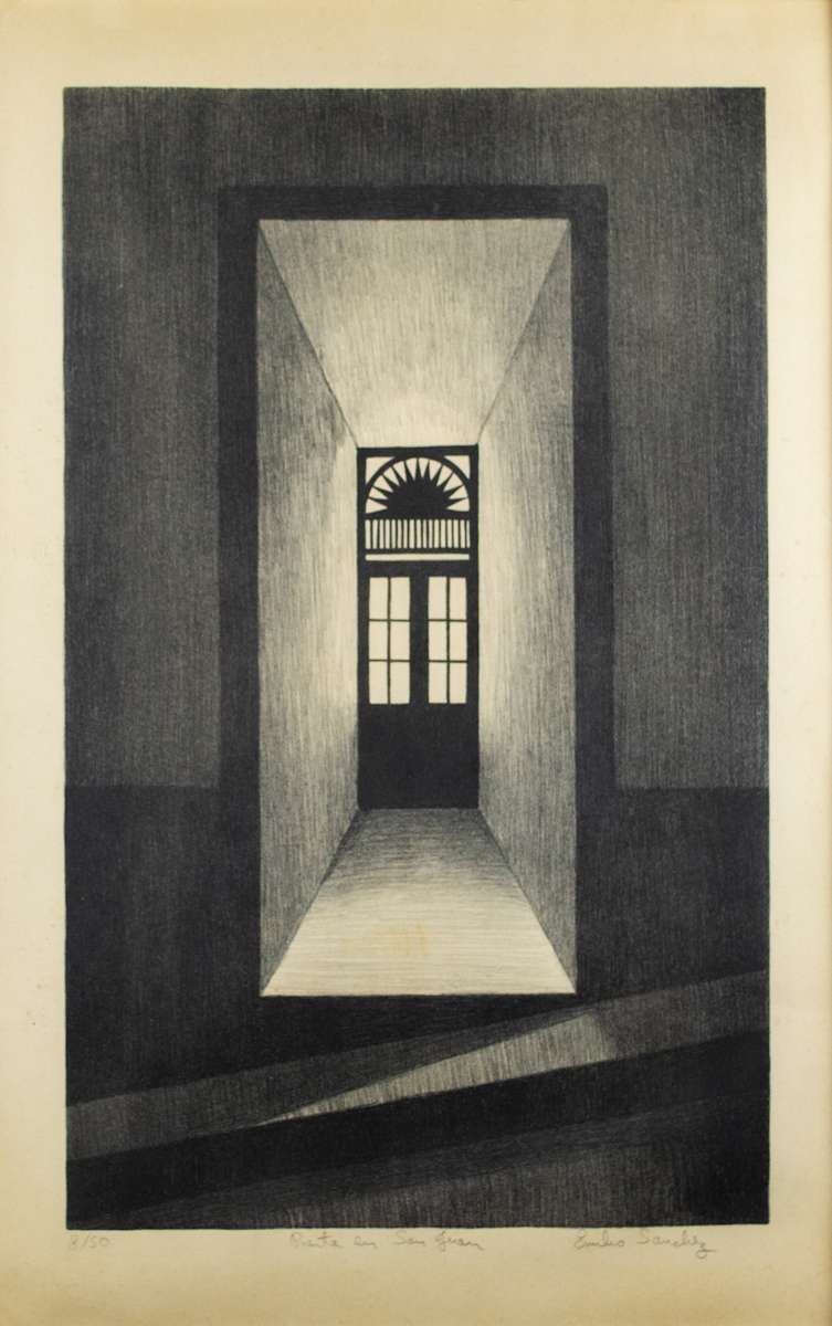 Puerta En San Juan (8/50) by Emilio Sanchez 