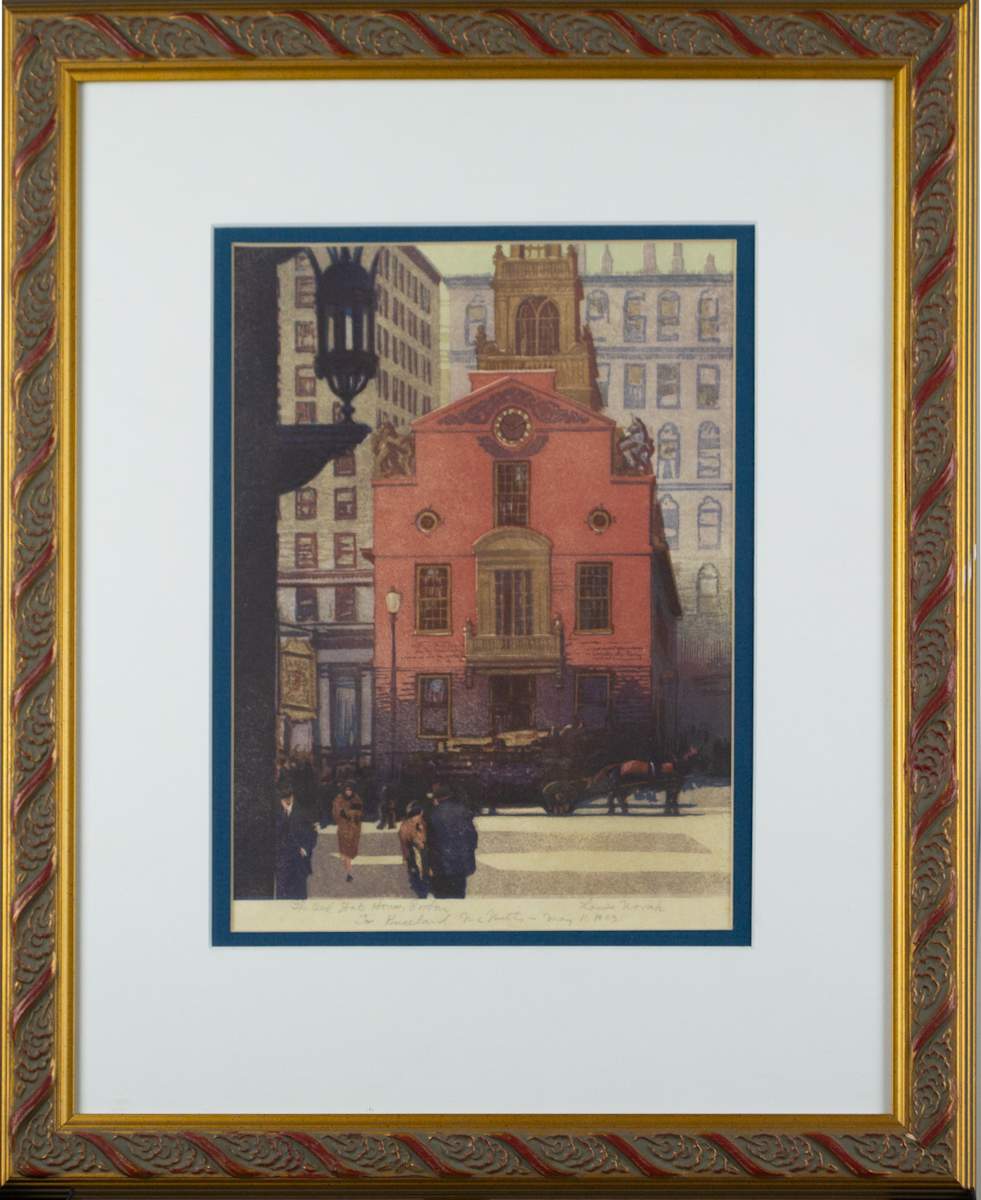 The Old State House, Boston by Louis Novak 