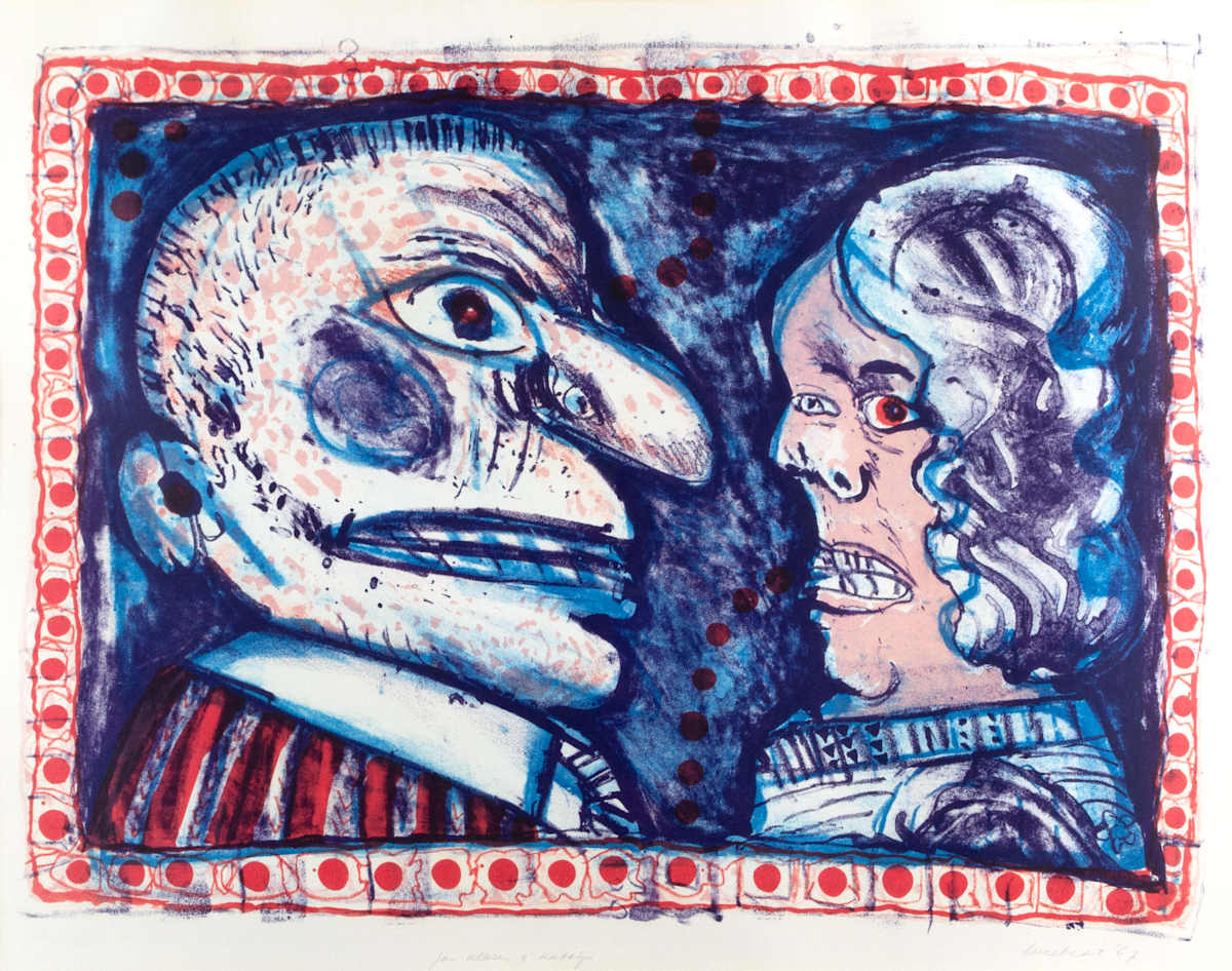 Janklasen And Kathijn by Lucebert, Image 2.