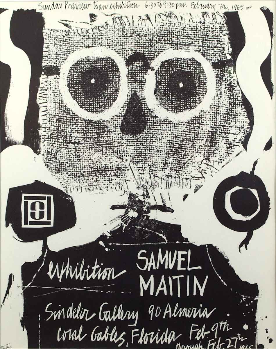 Sindelir Gallery Exhibition Poster by Samuel Maitin 